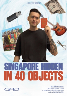 Poster of Singapore Hidden in 40 Objects - A Nation’s Beginning