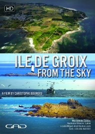 Affiche de Ile de Groix vue du ciel
