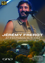 Affiche de Jérémy Frérot au F’Estivada de Rodez