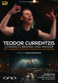 Affiche de Teodor Currentzis dirige Brahms et Mahler Avec Alexandre Kantorow et Regula Mühlemann