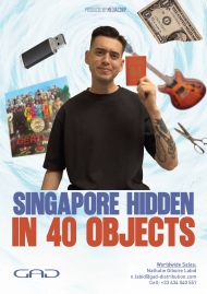 Affiche de Singapour à travers 40 objets
