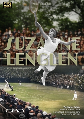 Affiche de Suzanne Lenglen, inventer le tennis moderne
