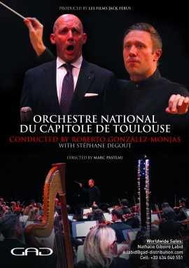 Affiche de Orchestre national du Capitole de Toulouse dirigé par Roberto González-Monjas, avec Stéphane Degout